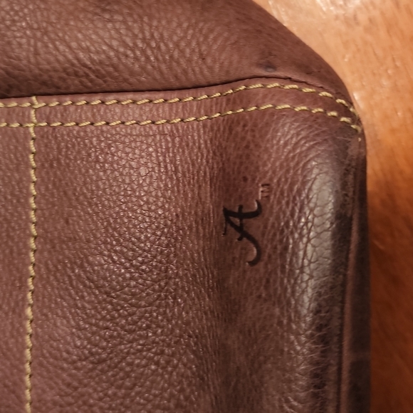 Vintage Fossil ALABAMA ROLL TIDE LEATHER PURSE! UNIQUE!! - Picture 4 of 13